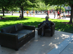 Navy Pier sculpture park, Chicago