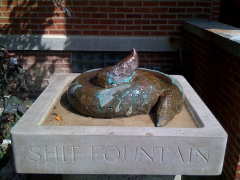 Shit fountain, Chicago