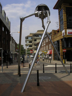 Martian tripod, Woking, Surrey