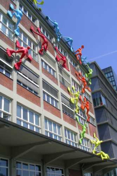 Curious building in D&uuml;sseldorf