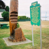 Carrot Campaign monument, Port Hardy