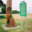 Carrot Campaign monument, Port Hardy