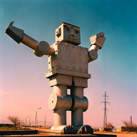 Robot Statue, Sumgayit